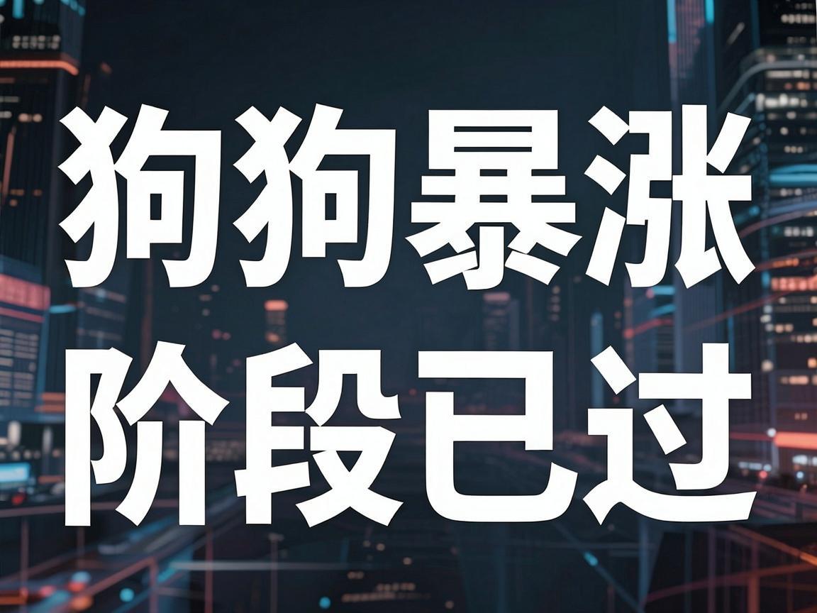 狗狗币暴涨阶段已过