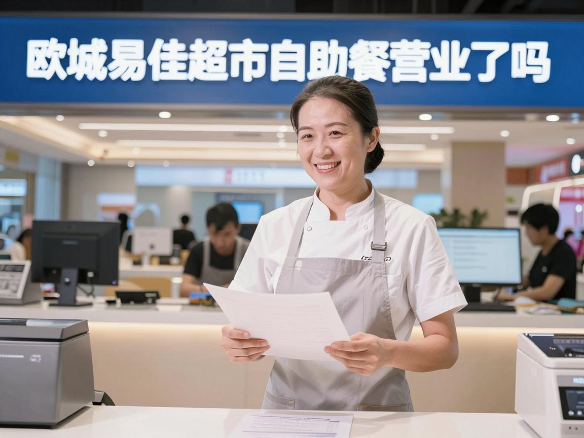 欧城易佳超市自助餐营业了吗