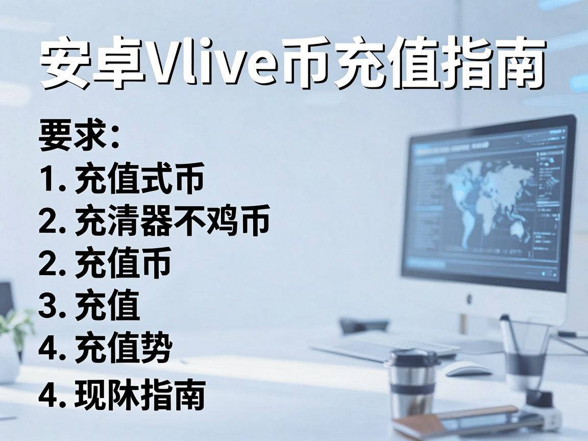 安卓Vlive币充值指南