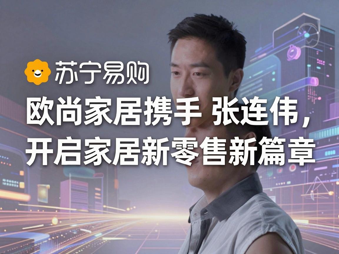 苏宁易购与欧尚家居携手张连伟，开启家居新零售新篇章