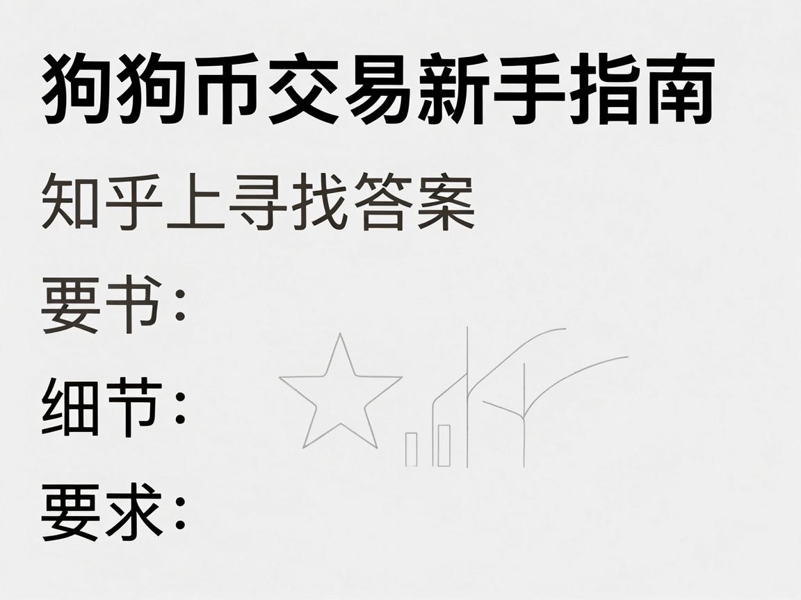 狗狗币交易新手指南，在知乎上寻找答案