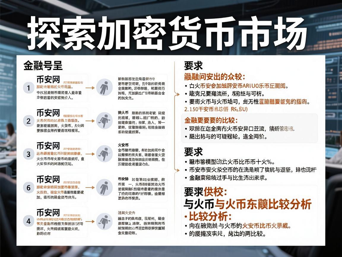 探索加密货币市场,币安网与火币的比较分析