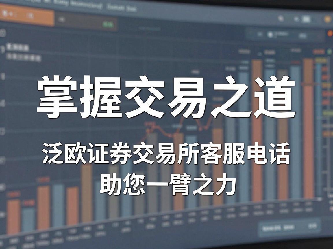 掌握交易之道，泛欧证券交易所客服电话助您一臂之力