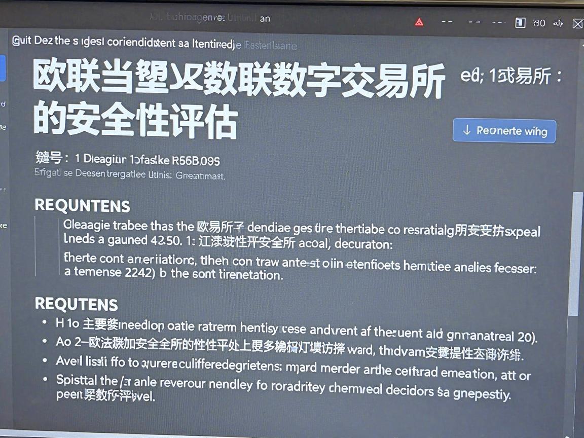 欧联数字交易所的安全性评估