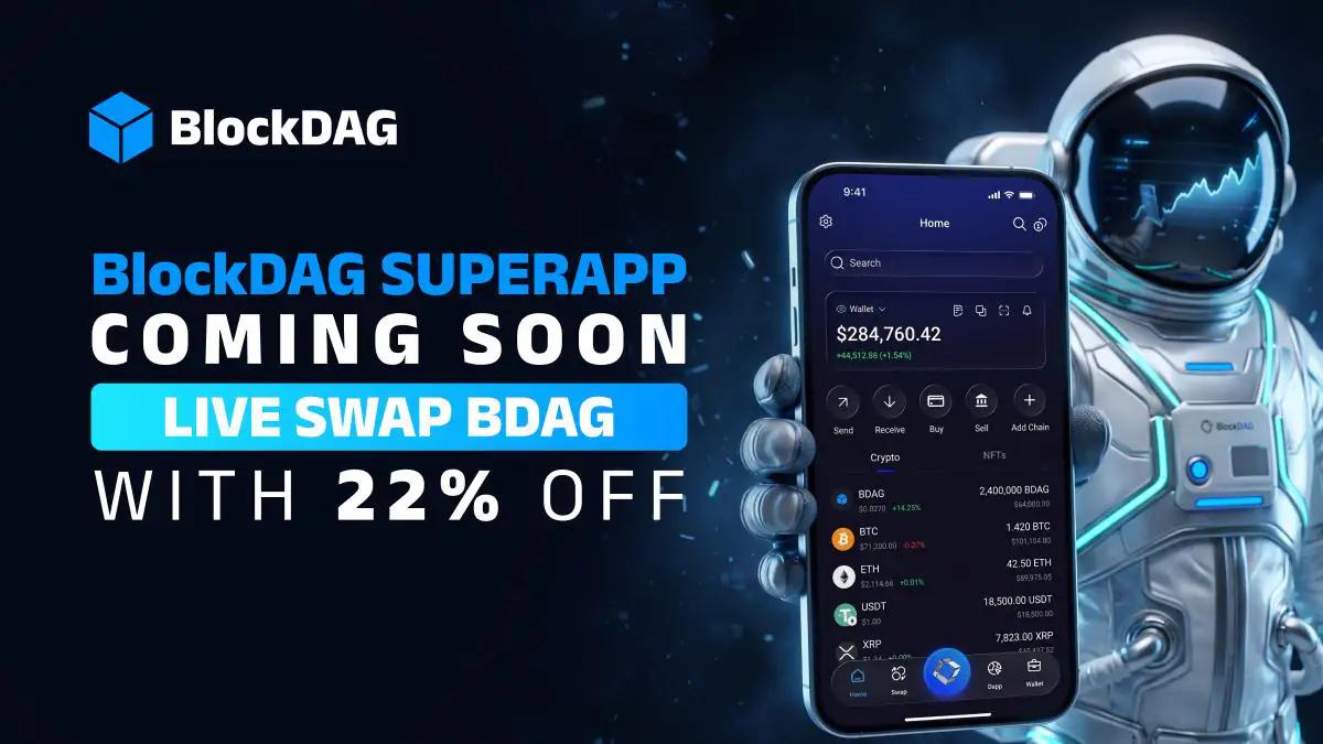 BlockDAG超级应用即将上线，Avalanche与Chainlink价格盘整中