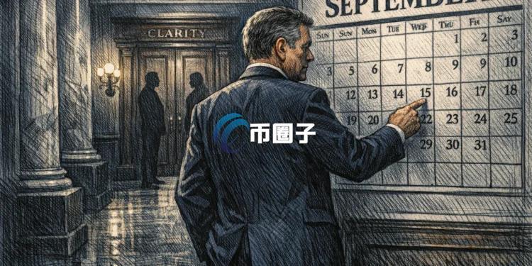 美国加密货币清晰法案(CLARITY Act)确认延迟！参议院推迟到九月投票