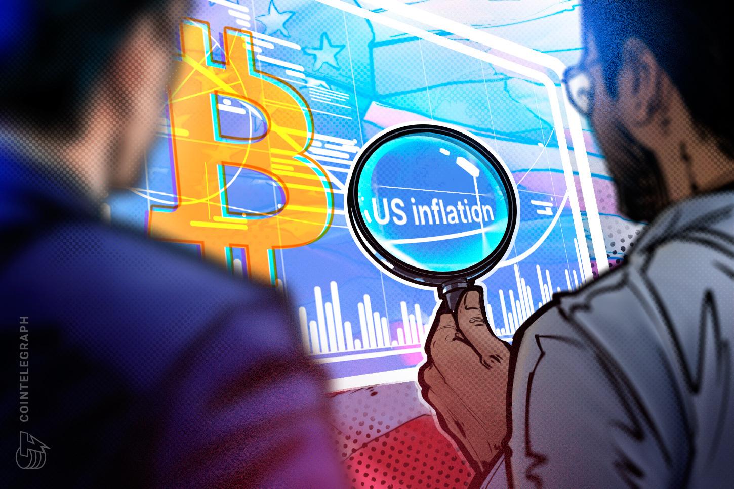 比特币瞄准6.3万美元，美国CPI数据缓解使9月美联储暂停加息概率升至60%